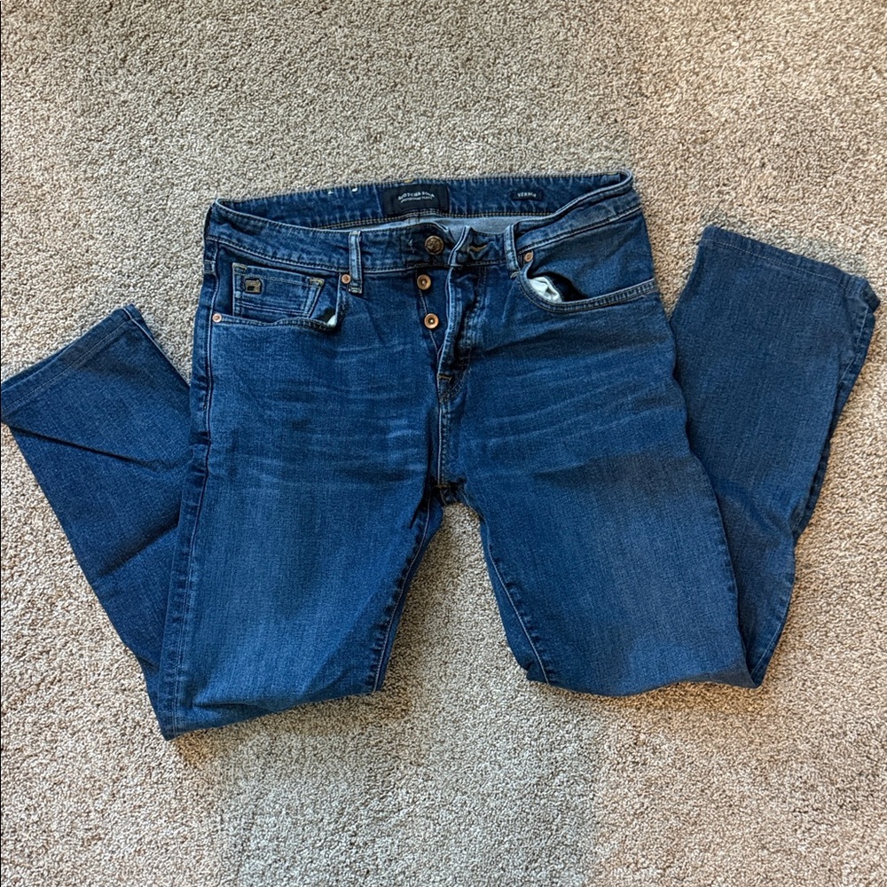 Scotch & Soda Indigo Relaxed Fit Jeans